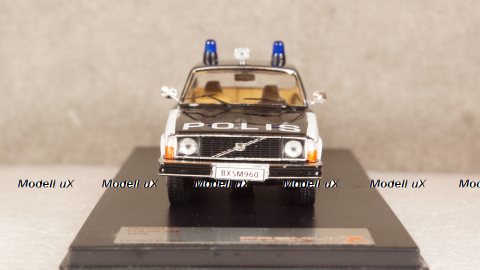 Volvo 244 police Sweden year 1978, PRD294, Premium X 1:43 №2