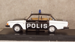 Volvo 244 police Sweden year 1978, PRD294, Premium X 1:43 №1