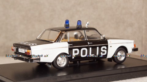 Volvo 244 police Sweden year 1978, PRD294, Premium X 1:43 №2