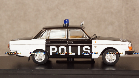 Volvo 244 police Sweden year 1978, PRD294, Premium X 1:43 №2