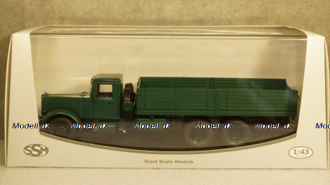 ЯАЗ-210 бортовой, тёмно-зелёный, SSM1081, SSM 1:43