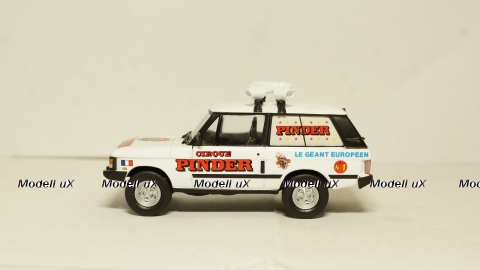 Range Rover Series 1 Circus Pinder 1970-1985 white, Direct Collections 1:43