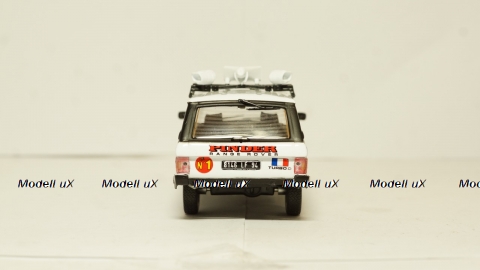 Range Rover Series 1 Circus Pinder 1970-1985 white, Direct Collections 1:43