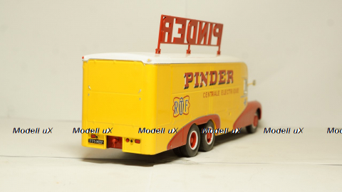 Bernard 28 Centrale Electrique Circus Pinder yellow/red, Direct Collections 1:43