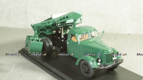 ЗИЛ-ММЗ-585Л с функциональным гидрокраном ЛЗАП-40, 1961,  SSM1407, SSM 1:43