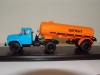 ЗИЛ 130В1 (поздний) + полуприцеп ТЦ-4 Цемент (оранжевый), SSM7006
