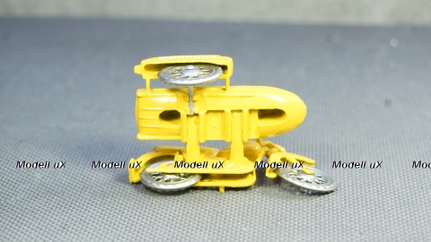 Иж Юпитер 2К Милиция желтый, мотоцикл 1:30