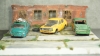 Диорама с тремя машинами, Modellux 1:43