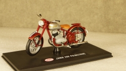 JAWA 250 Perak Standard dark red, 118M-006-1, Abrex 1:18
