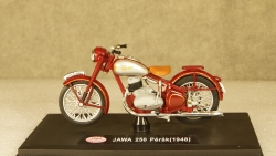 JAWA 250 Perak Standard dark red, 118M-006-1, Abrex 1:18