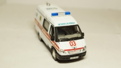 ГАЗ 32214 Газель, Скорая помощь, 1:43