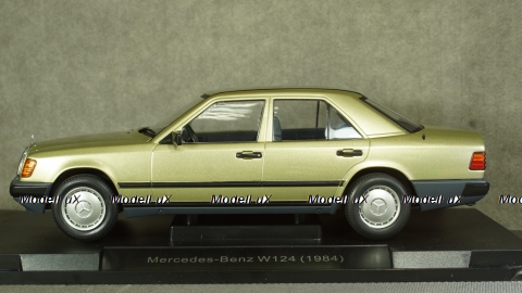 Mercedes 200D W124 1984 metallic-light green, 18205, MCG 1:18