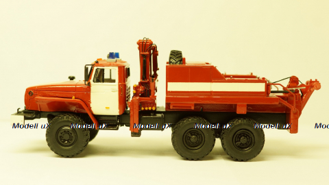 Урал 5557 эвакуатор пожарный 1984г., Skifavto 1:43