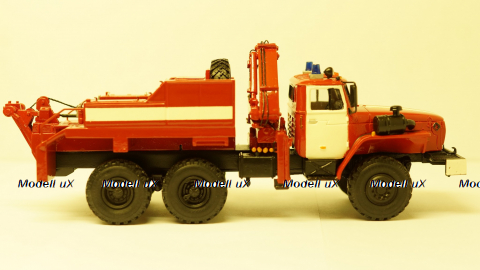 Урал 5557 эвакуатор пожарный 1984г., Skifavto 1:43
