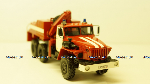 Урал 5557 эвакуатор пожарный 1984г., Skifavto 1:43