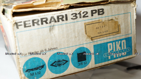 Ferrari 312PB,PIKO 1:12