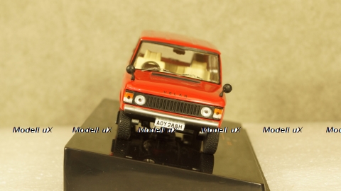 Range Rover Classic 1969, red RHD, CLC179,  IXO 1:43