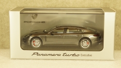 Porsche Panamera Turbo (2. Gen.) Executive agate gray metallic, Herpa 1:43