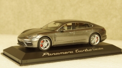 Porsche Panamera Turbo (2. Gen.) Executive agate gray metallic, Herpa 1:43