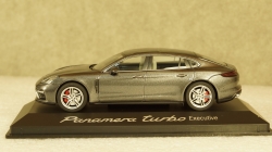 Porsche Panamera Turbo (2. Gen.) Executive agate gray metallic, Herpa 1:43