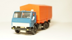 Камаз 5320 с тентом, на резине 1:43