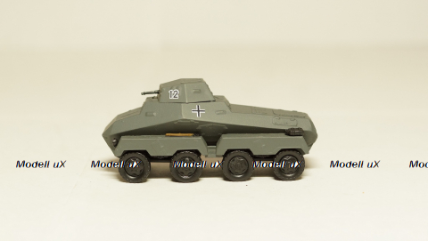 Немецкий тяжелый бронеавтомобиль Гросдойчланд Польша 1939г, КУМ 467 1:87
