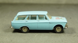 Москвич 427 голубой 70-лет Революции