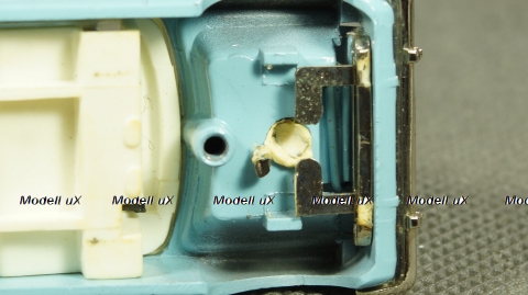 Москвич 427 голубой 70-лет Революции