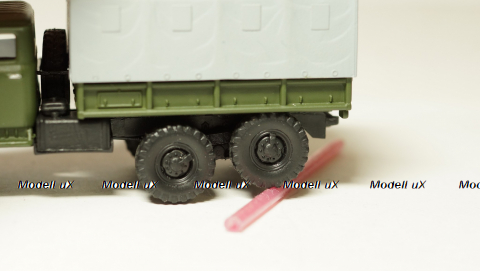 Зил 131 борт с тентом хаки, Herpa 1:87 