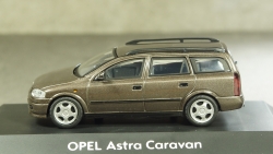 Opel Astra G Caravan brownmetallic, Schuco 1:43