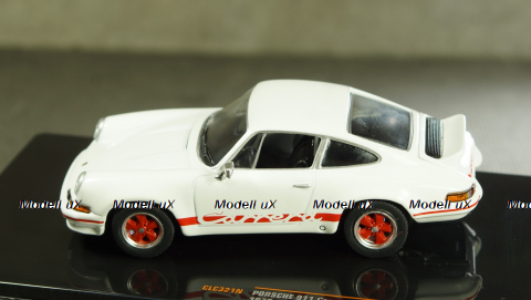 Porsche 911 Carrera RS 2.7 1973 white/red, IXO CLC321N 1:43