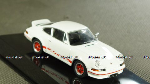Porsche 911 Carrera RS 2.7 1973 white/red, IXO CLC321N 1:43