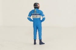 Фигурка пилота Formula 1, Figur Gerhard Berger 1997 Benetton
