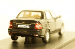 ВАЗ 2170 Priora Седан черный, 221708, DiP Models 1:43
