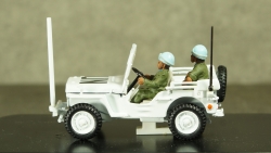 Jeep Willys UN Lebannon 1978 с фигурками, Victoria 1:43