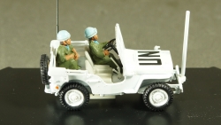 Jeep Willys UN Lebannon 1978 с фигурками, Victoria 1:43