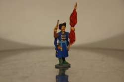 Фигурка Казак со знаменем, Артель "Universal" 1:43