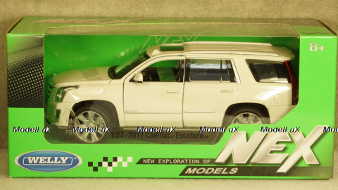 Cadillac escalade white, 24084, Welly 1:24
