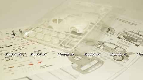 Peugeot 206 WRC 2000 сборная модель, 1:43