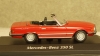 Mercedes 350 SL 1974 red, 940033432, Maxichamps 1:43
