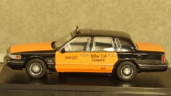 Lincoln Town Car Taxi USA 1996 black/orange, PRD363, Premium X 1:43