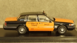Lincoln Town Car Taxi USA 1996 black/orange, PRD363, Premium X 1:43