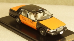 Lincoln Town Car Taxi USA 1996 black/orange, PRD363, Premium X 1:43