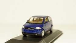 Audi A2 2000 dark blue, Minichamps 1:43