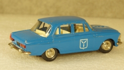 Москвич 412 А2 с МИ 400лет Саратову синий, Тантал/Радон 1:43