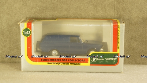 Москвич 434 синий, Агат 1:43