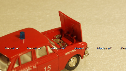 Москвич 412 пожарный, Агат 1:43 