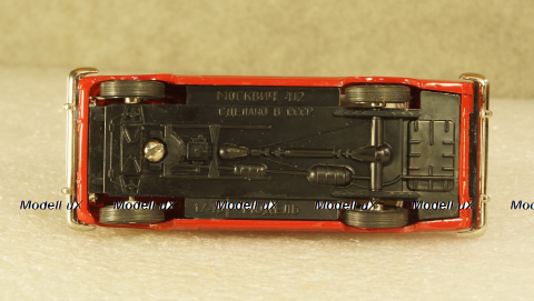 Москвич 412 пожарный, Агат 1:43 