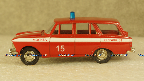 Москвич 427 пожарный, Агат 1:43 