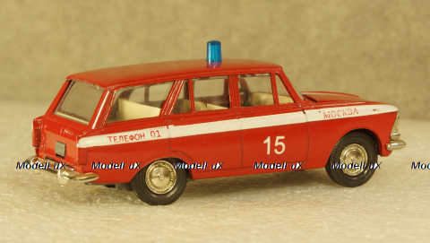 Москвич 427 пожарный, Агат 1:43 